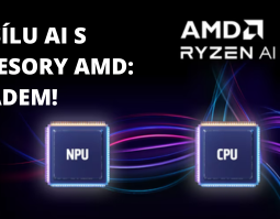 Využijte sílu AI díky procesorům AMD! Notebooky i počítače skladem!