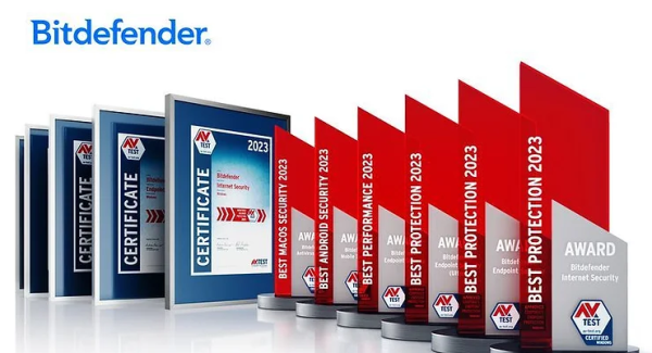 Bitdefender zaznamenal historické vítězství v AV-TESTu - "Outstanding IT Security"