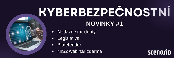 Kyberbezpečnostní novinky pro vás!