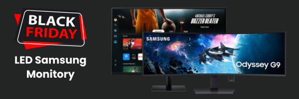 LCD Monitory Samsung včetně řady Odyssey v listopadové BLACK FRIDAY akční nabídce