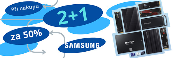 Samsung disky 2+1 za polovinu 