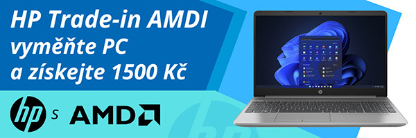 HP Trade-In: vyměňte starý počítač za nový s podporou Windows 11 a procesory AMD Ryzen a získejte až 60 € (1 500 Kč) nazpět