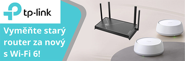 TP-Link Vyměňte starý router za nový s Wi-Fi 6!