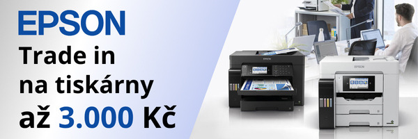 Vyměňte starou tiskárnu EPSON za novou a získejte slevu až 3 000 Kč!