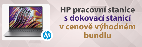 HP pracovní stanice s dokovací stanicí v cenově výhodném bundlu