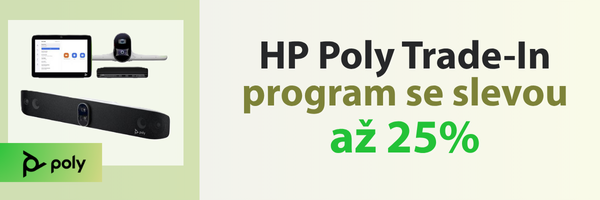 Získejte až 25 % slevu na produkty Poly