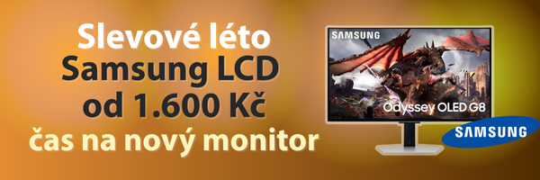 Samsung LCD od 1.600 Kč slevové léto, čas na nový monitor